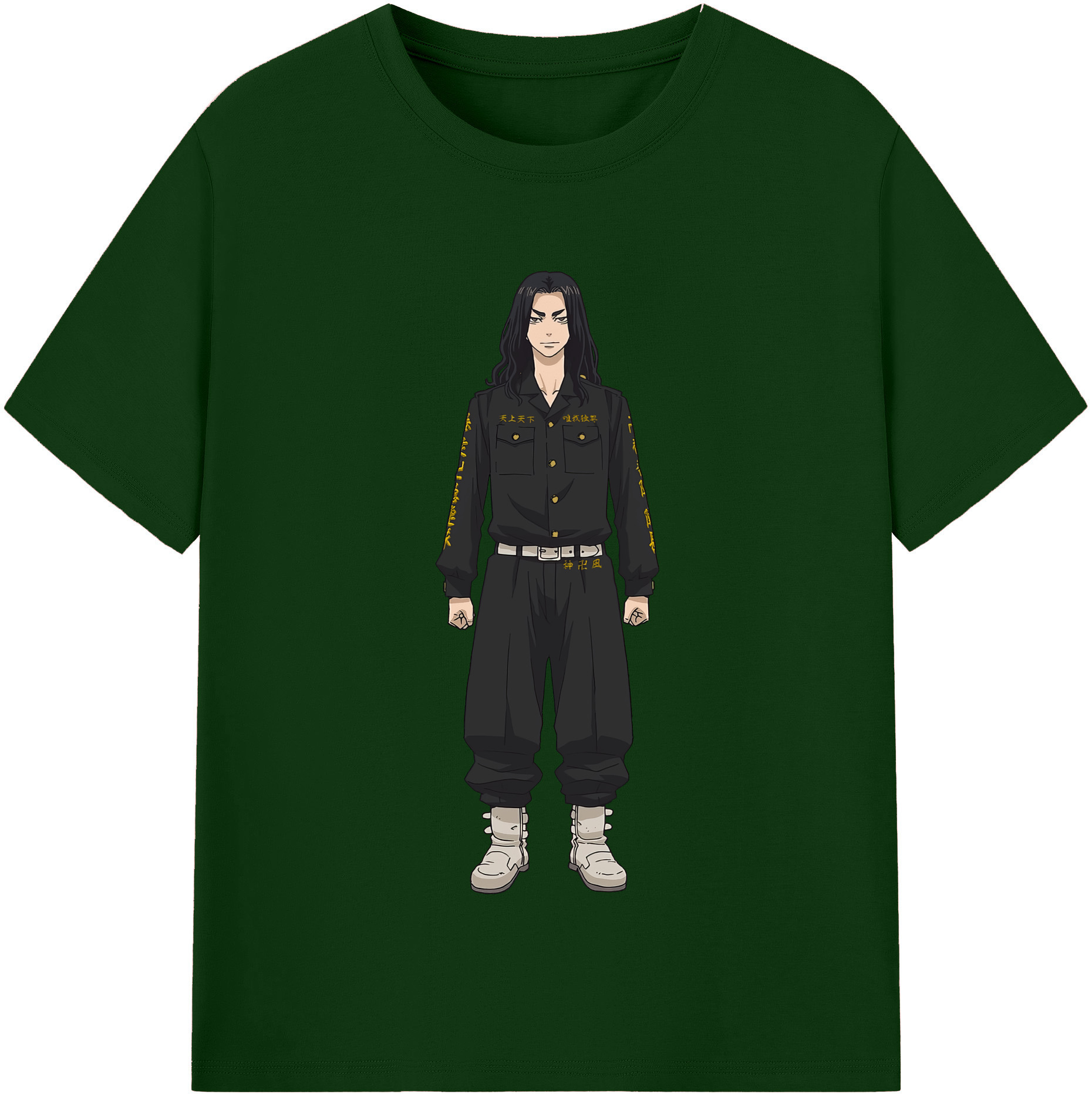 （画像用） 東京リベンジャーズ Tokyo Revengers 綿100％半袖Tシャツ（フロントプリント）